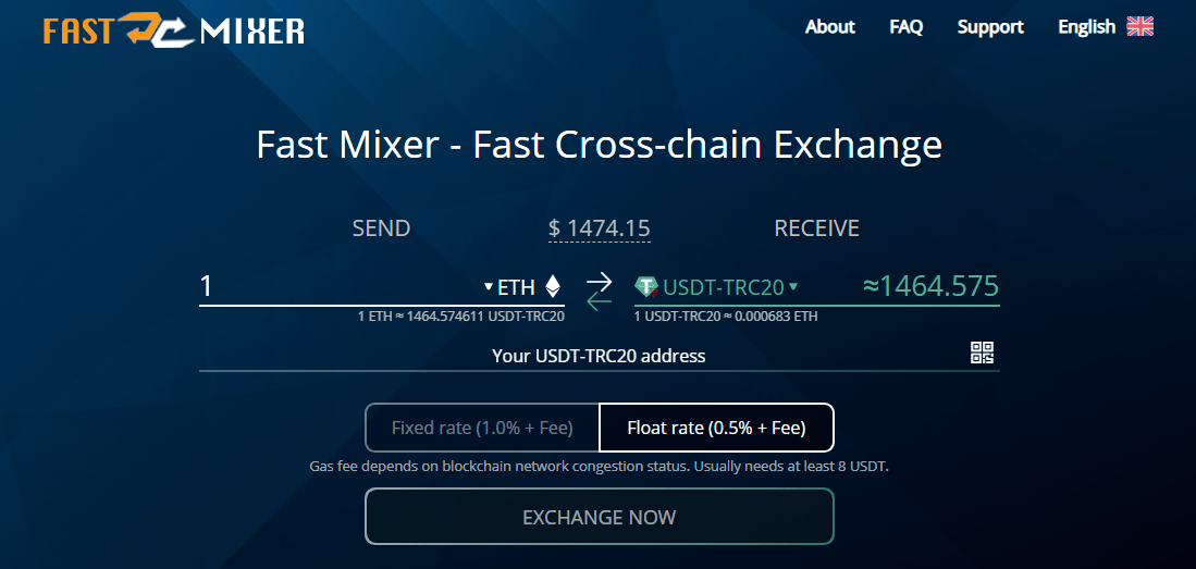 Fastmixer.cash混币服务对以太币的影响？