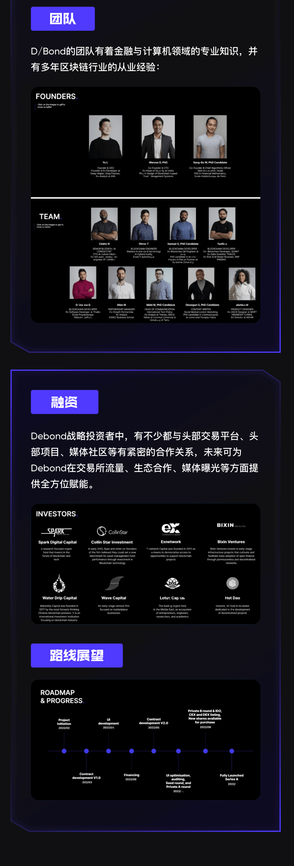 币圈后浪D/Bond 一个基于ERC-3475标准开发的去中心化债券生态系统