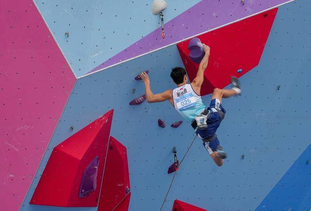 全运会丨攀岩项目开赛