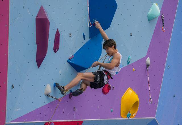 全运会丨攀岩项目开赛